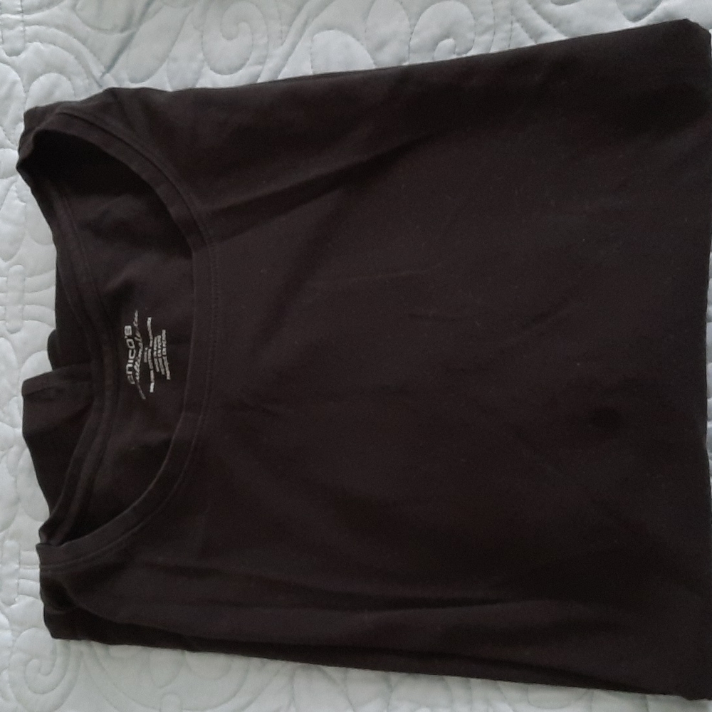 Women's t shirts all 3 one bundle two are black one is navy
